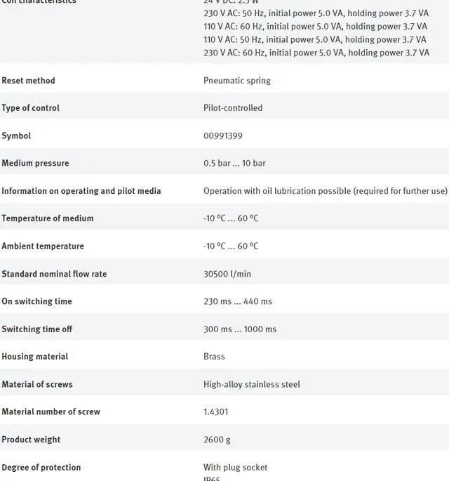 Alt view image 3 of 3 - FESTO MN1H-2-1 1/2-MS 161734 Air Solenoid Valve New