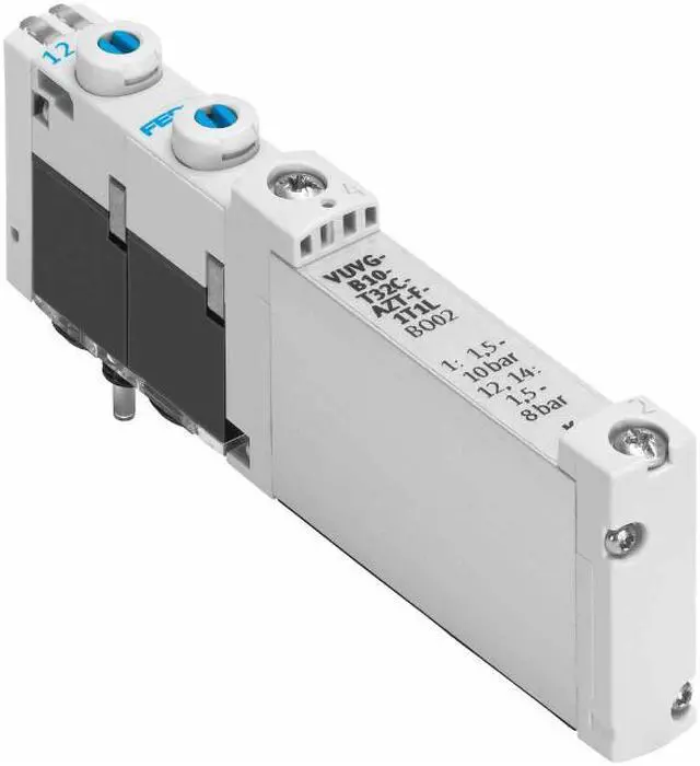 Main image of FESTO VUVG-B10-P53C-ZT-F-1T1L 573419 Air Solenoid Valve New