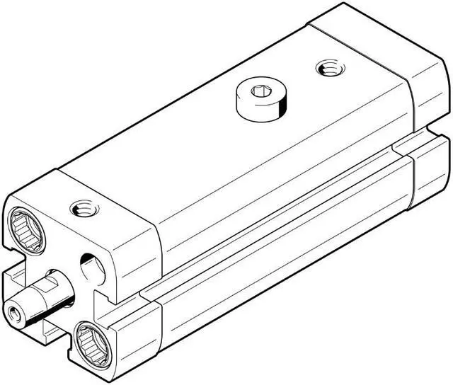 Alt view image 2 of 4 - FESTO CLR-25-10-L-P-A 535444 Swing Clamp Cylinder New
