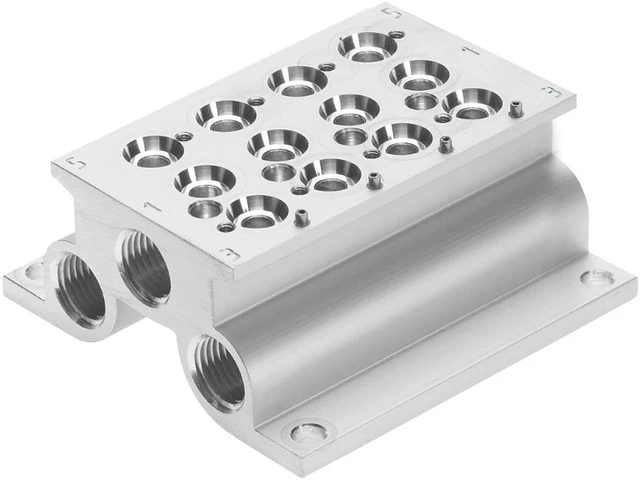 Main image of FESTO CPE18-PRS-3/8-4-NPT 550090 Connection Block New