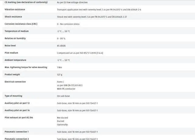 Alt view image 5 of 5 - FESTO VSVA-B-M52-MZH-A2-2AC1  547201 Air Solenoid Valve New