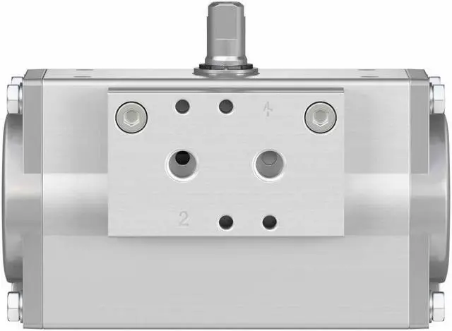 Alt view image 3 of 7 - FESTO  DFPD-20-RP-90-RD-F04 8047614 Quarter Turn Actuator New