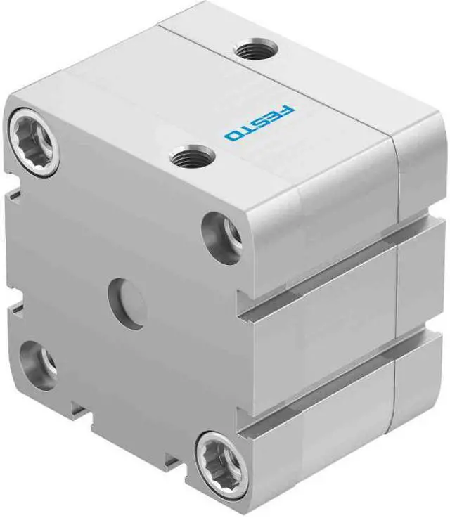 Alt view image 2 of 7 - FESTO ADN-100-10-A-P-A 536374 Compact Air Cylinder New
