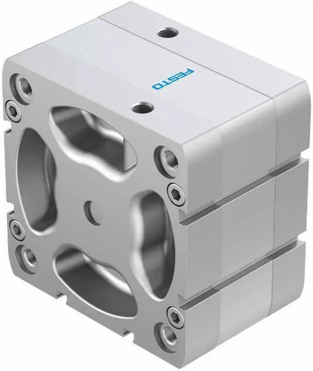 Alt view image 2 of 7 - FESTO ADN-100-10-I-P-A 536384 Compact Air Cylinder New