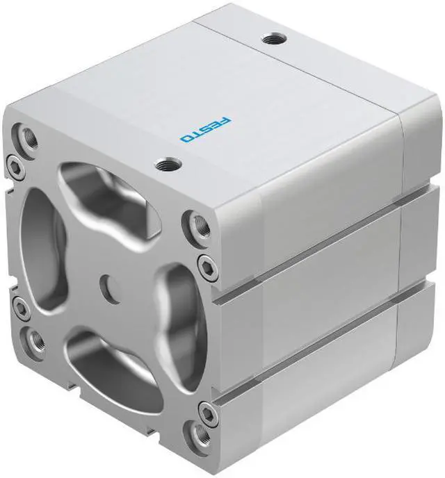 Alt view image 2 of 7 - FESTO ADN-100-50-I-P-A 536390 Compact Air Cylinder New