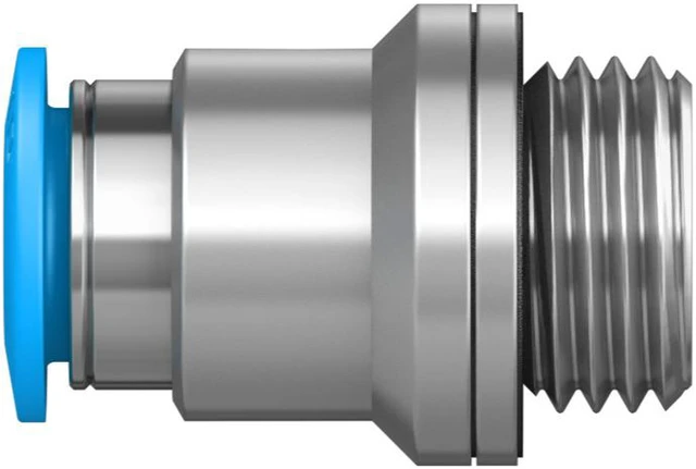 Alt view image 3 of 7 - FESTO QS-G1/4-8-I 186110 Push-in Fitting New