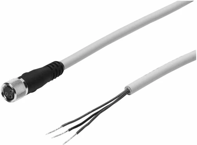 Main image of FESTO SIM-M8-3WD-2,5-PU 159422 Connecting Cable New