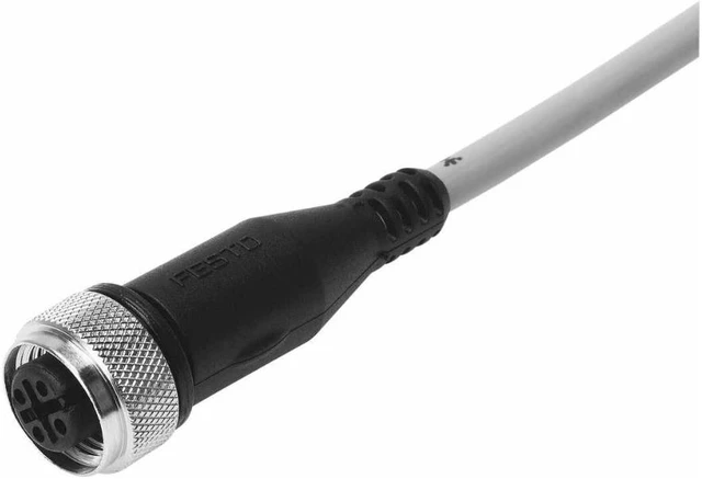 Main image of FESTO SIM-M12-4GD-5-PU 164259 Connecting Cable New