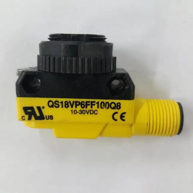 Main image of BANNER QS18VP6FF100Q8 All Purpose Photoelectric Sensor New