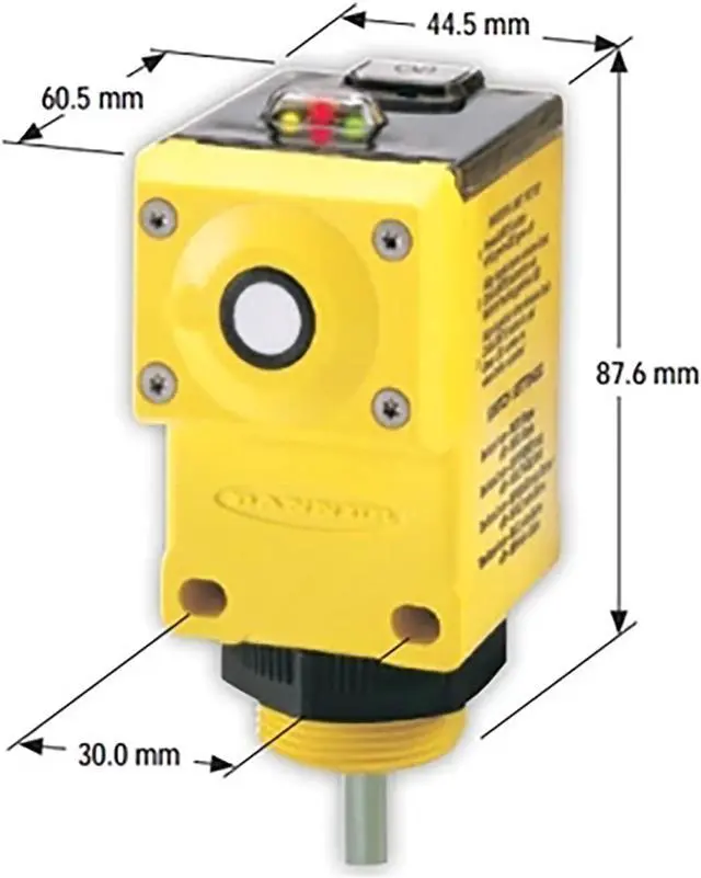 Alt view image 2 of 2 - BANNER Q45BB6DXQ Rugged Rectangle Sensor New