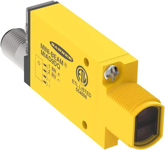 Alt view image 2 of 2 - BANNER  MIAD9DQ  Mini-Beam Series Industry Standard Sensor New New