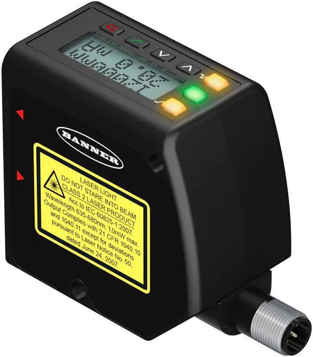 Alt view image 2 of 4 - BANNER LTF12UC2LDQ Long-Range Time-Of-Flight Laser Sensor New