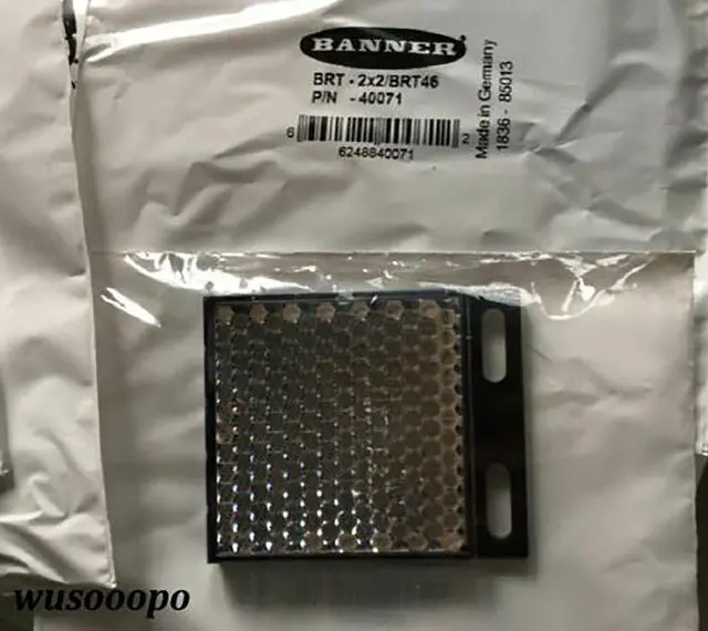 Main image of BANNER BRT-2X2-BRT46 Photoelectric Switch Reflector New