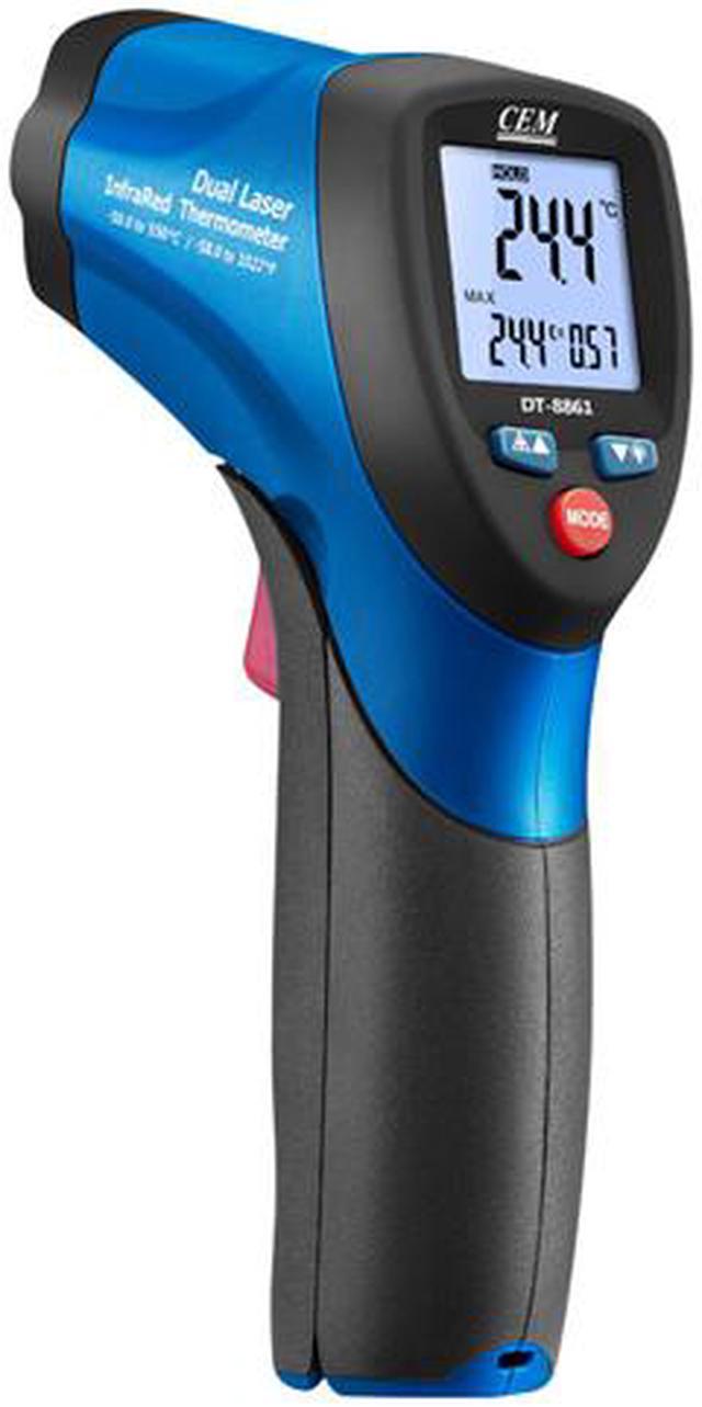 CEM DT-8861 Professional InfraRed Thermometers with Dual Laser Targeting 