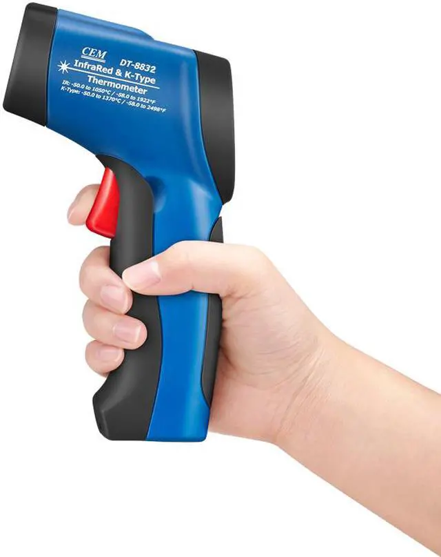 Alt view image 4 of 4 - CEM DT-8832 Compact Infrared Thermometers K-type Temperature Measurement