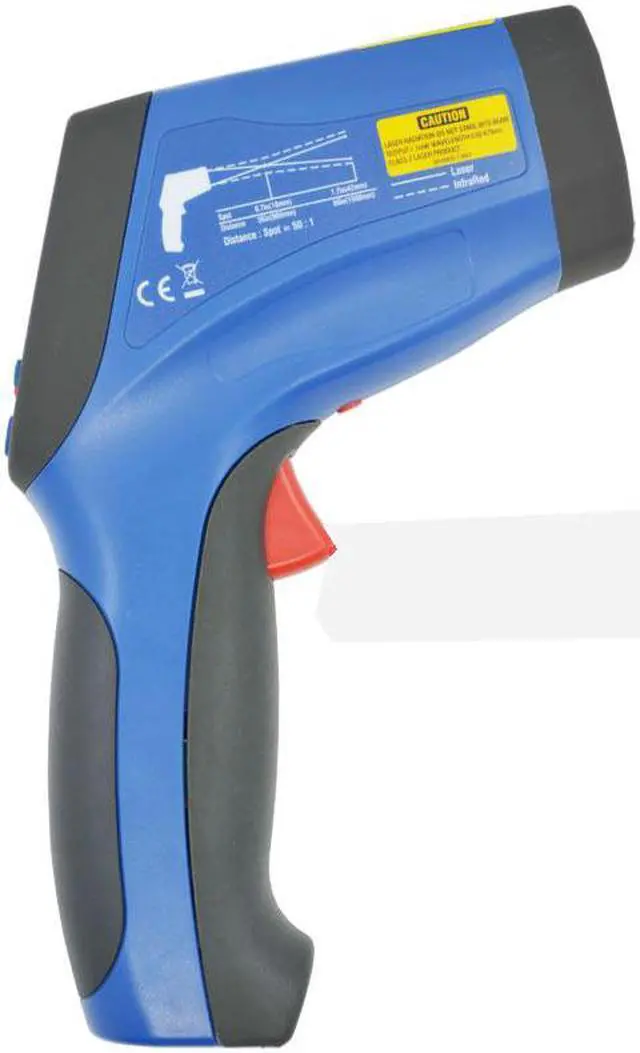 Alt view image 3 of 4 - CEM DT-8868H Dual laser Professional Infrared Thermometer