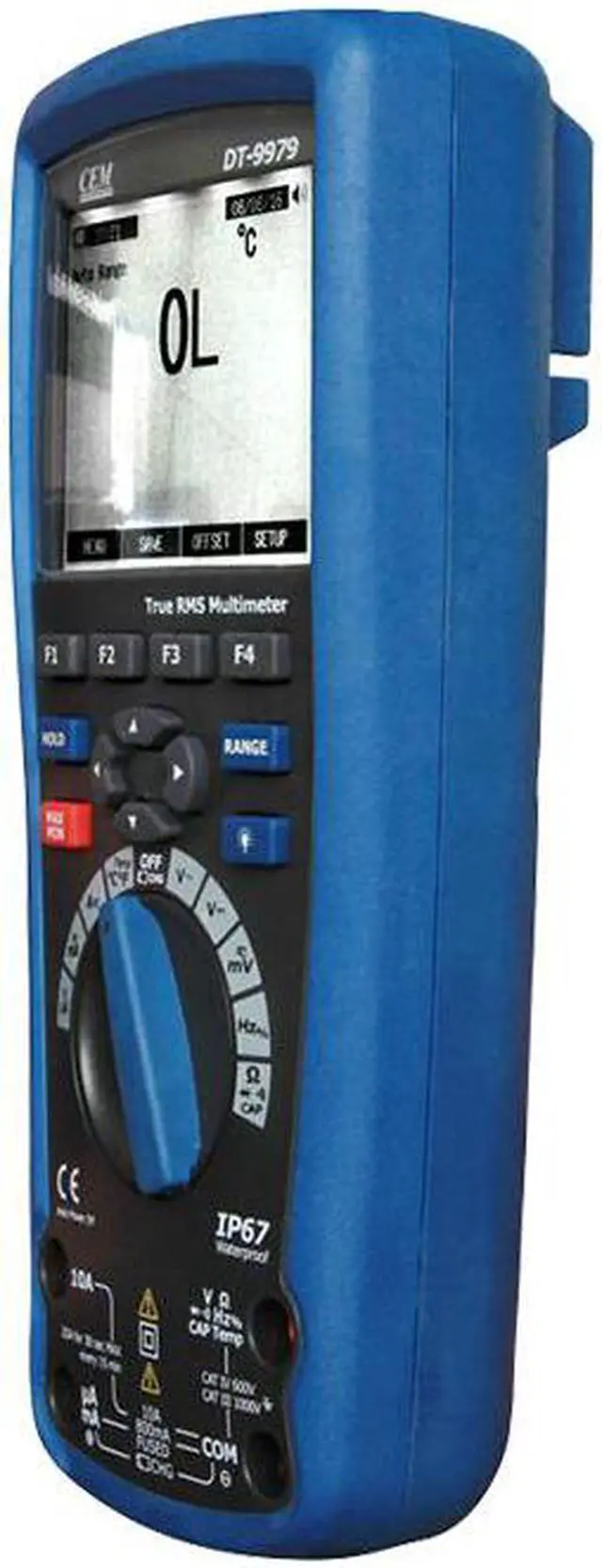 Alt view image 3 of 4 - CEM DT-9979 Professional True RMS Industrial Digital Multimeter LCD Display