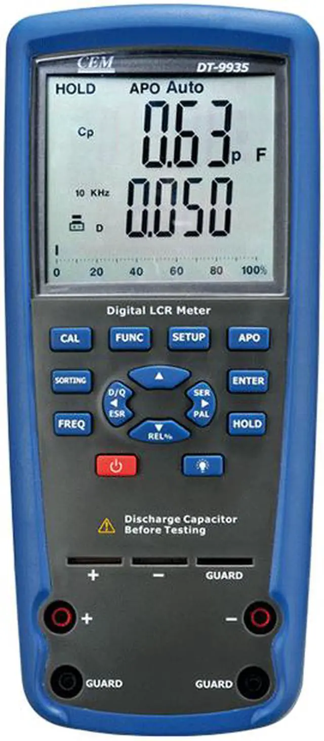Alt view image 2 of 4 - CEM DT-9935 LCR Inductance Capacitance Digital Multimeter