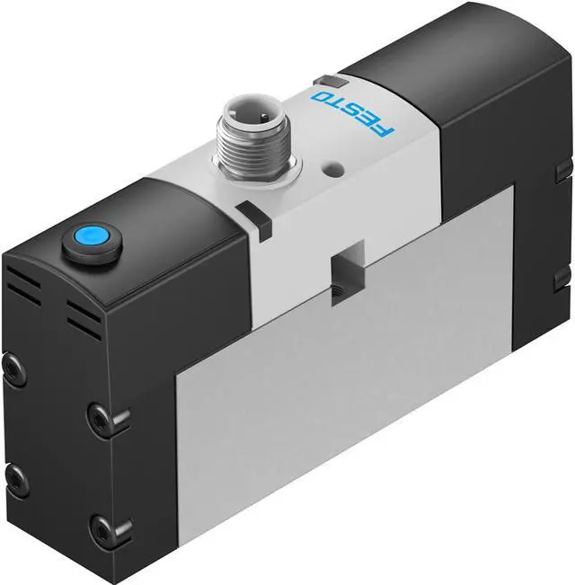 Alt view image 2 of 5 - FESTO VSVA-B-M52-MZH-A1-1R2L Air Solenoid Valve 534526 Width 26mm
