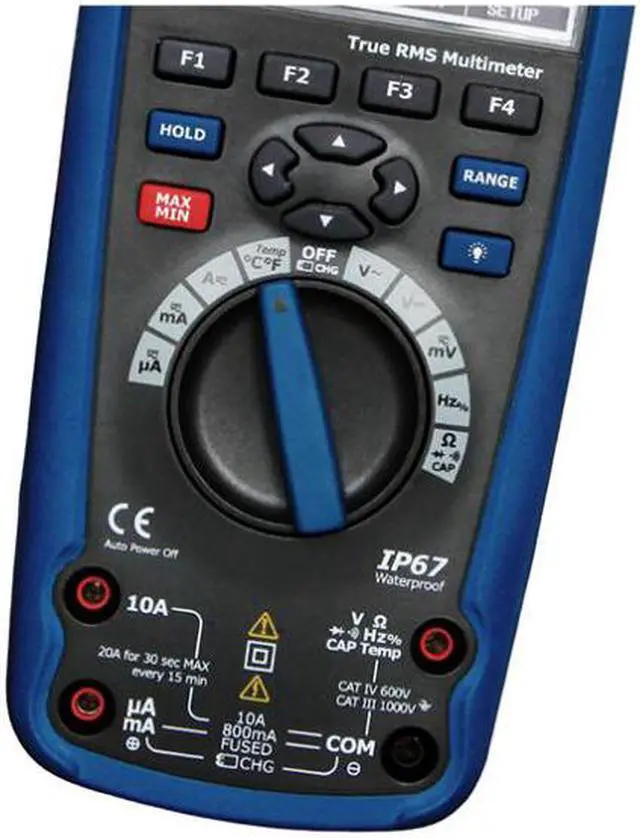 Alt view image 4 of 4 - CEM DT-9979 Professional True RMS Industrial Digital Multimeter LCD Display