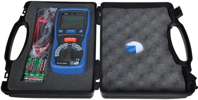 Alt view image 4 of 4 - CEM DT-5302 Digital Multimeter with Kelvin(4-wire)Small Resistance Measurement