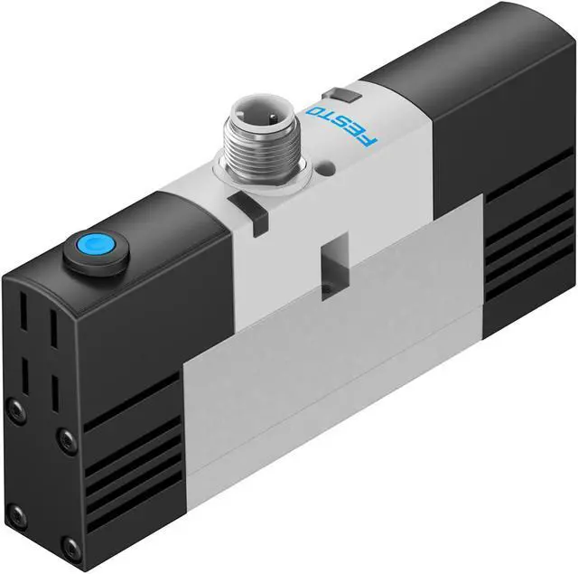 Alt view image 2 of 5 - FESTO VSVA-B-M52-MZH-A2-1R2L Air Solenoid Valve 534785 Width 18 mm