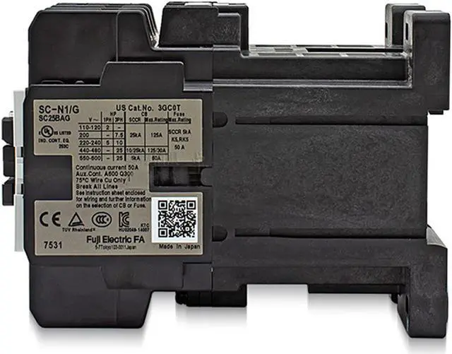 Alt view image 4 of 5 - FUJI SC-N1/G Contacto DC 110V New 1PCS