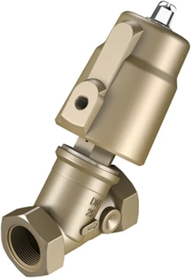 Alt view image 4 of 5 - FESTO VZXF-L-M22C-M-B-G1-230-M1-H3B1T-50-10 Angle Seat Valve 3535665 New