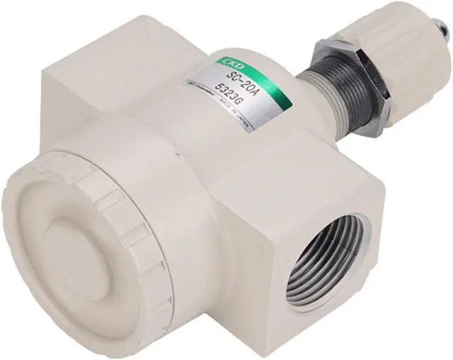 Alt view image 2 of 5 - CKD SC-32A Speed Controller Large Bore Size New