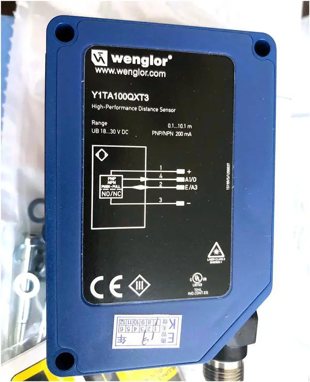 Main image of Wenglor Photoelectronic Sensors Y1TA100QXT3 New