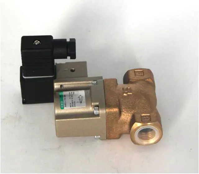 Alt view image 2 of 3 - CKD SVB1V-15A-02HSB-DC24V Air Operated 2-Port Valve Cylinder Valve