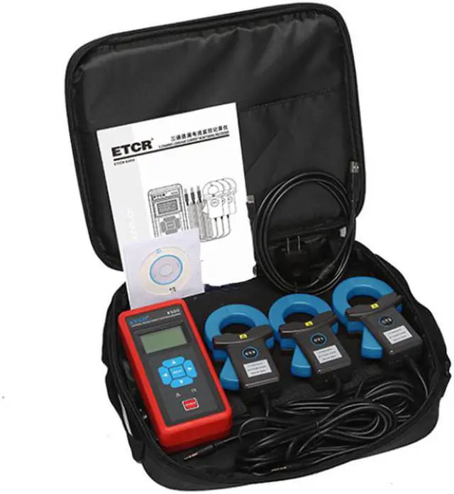 Alt view image 4 of 4 - ETCR8300-040A Three Channel Clamp Leakage Current Monitoring