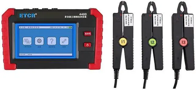 Main image of ETCR4400 Multifunction Three-Phase Phase Voltammeter