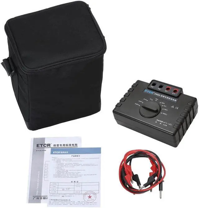 Alt view image 4 of 4 - ETCR3900 Exclusive Use of Lightning Protection Standard Resistance 0.001O~100KO