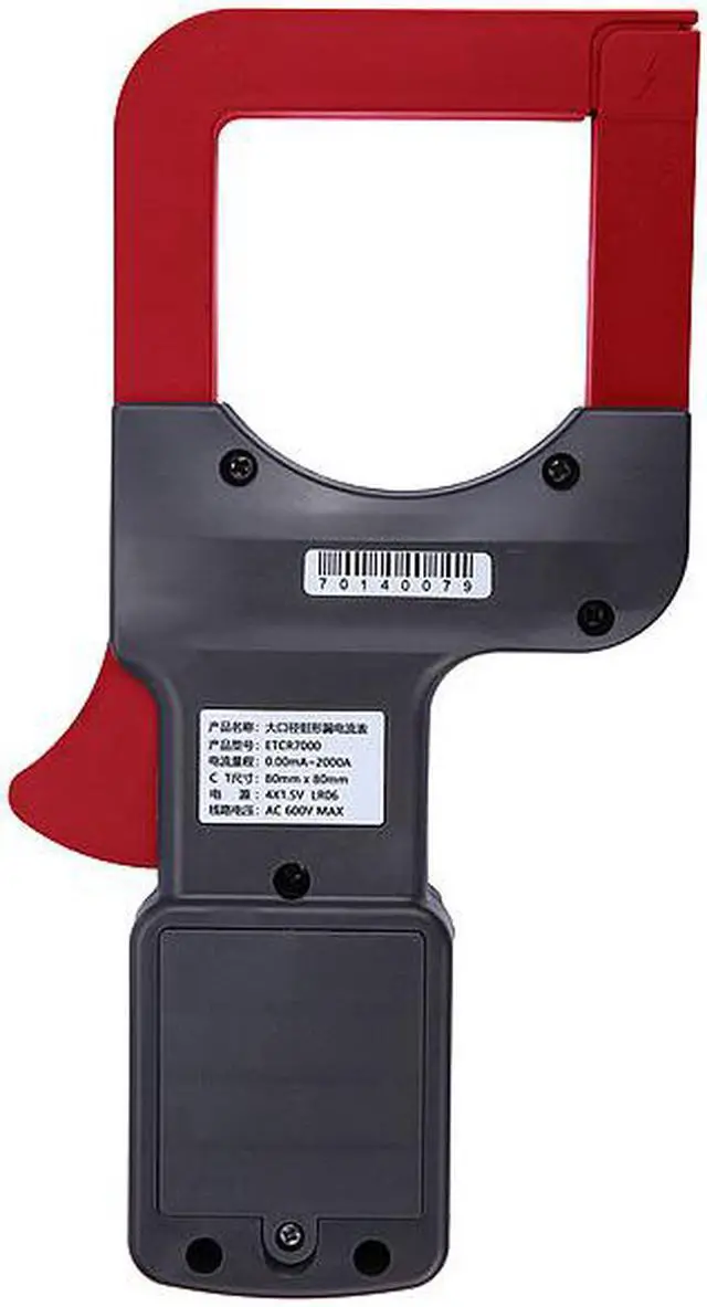 Alt view image 3 of 4 - ETCR7000 Large Caliber Leakage Clamp Meter Measuring Leakage Current AC Current