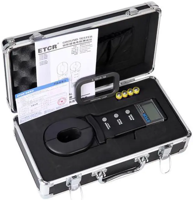 Alt view image 4 of 4 - ETCR2000A Clamp Earth Resistance Tester