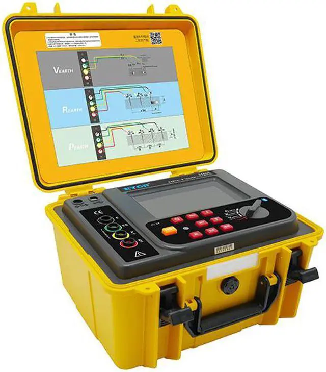 Alt view image 2 of 4 - ETCR3100C Earth Resistance Soil Resistivity Tester 0.00O~30.00kO