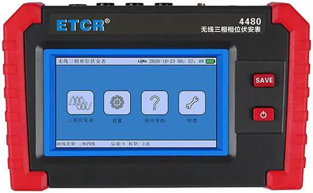 Alt view image 2 of 4 - ETCR4480 Wireless Three-Phase Phase Voltmeter Transmit Distance 1000m