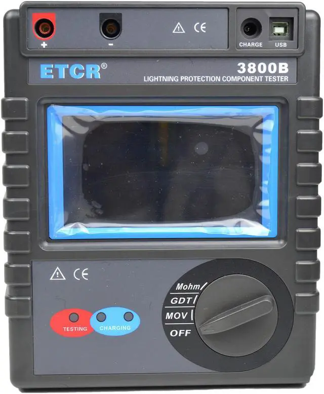 Main image of ETCR3800B Lightning Protection Component Tester Touch Color Screen