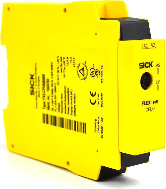 Alt view image 5 of 5 - SICK FX3-CPU000000 Main Module New