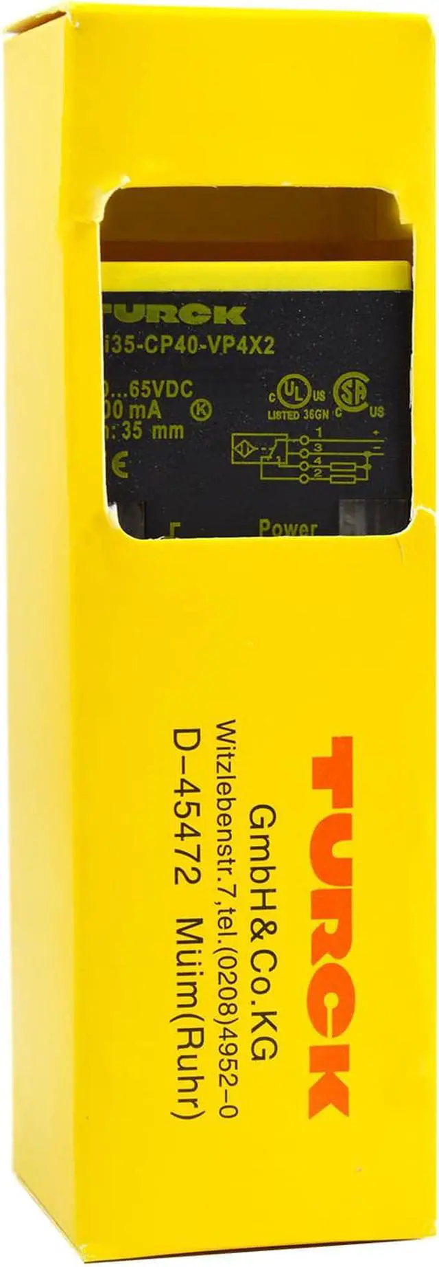 Alt view image 3 of 6 - TURCK NI35-CP40-VP4X2 15694 Inductive sensor PNP