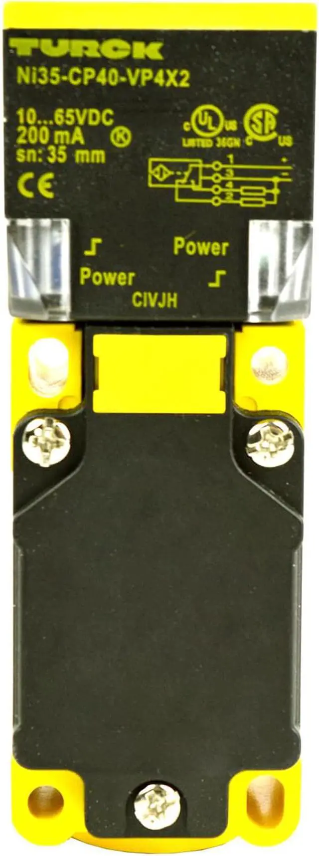 Alt view image 4 of 6 - TURCK NI35-CP40-VP4X2 15694 Inductive sensor PNP
