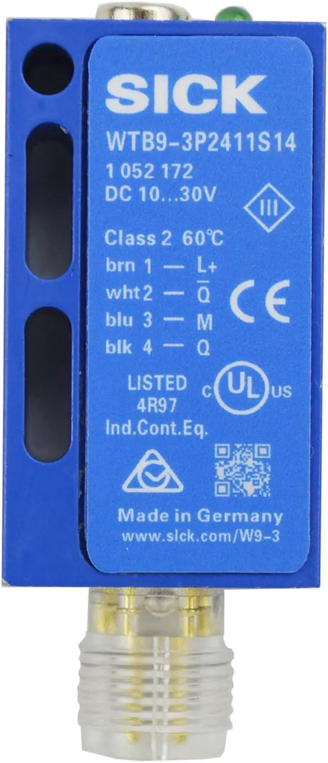 Alt view image 2 of 5 - SICK WTB9-3P2411S14 Small Photoelectric Sensors,PNP,New