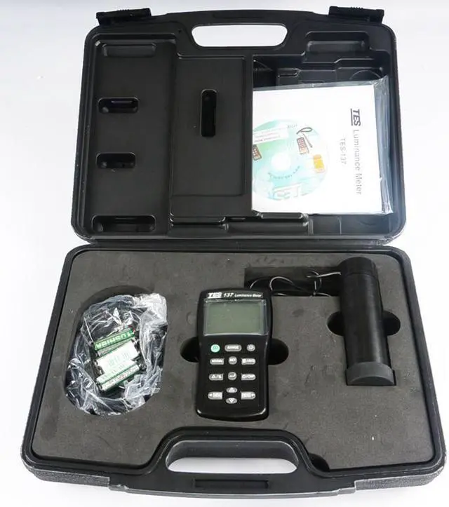 Alt view image 4 of 4 - TES-137 Luminance Meter / Light Meter/Luminance Meters TES137