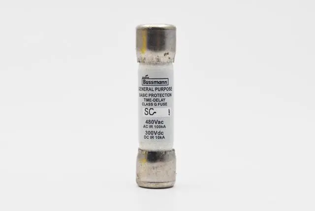 Alt view image 2 of 4 - Bussmann SC-6 (SC-6) 6Amp Time-Delay Class Fuse G Melamine Tube 600V UL Listed