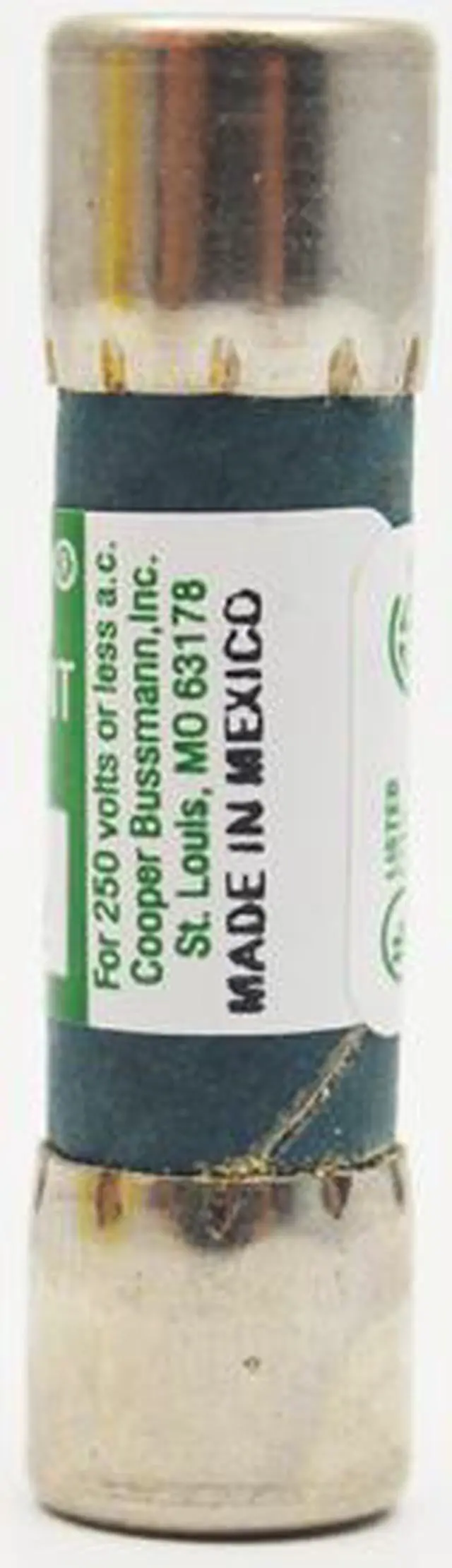 Alt view image 2 of 4 - Bussmann FNM-3-2/10 (FNM-3.2) 3.2Amp Time-delay Supplemental Fuses 250Vac