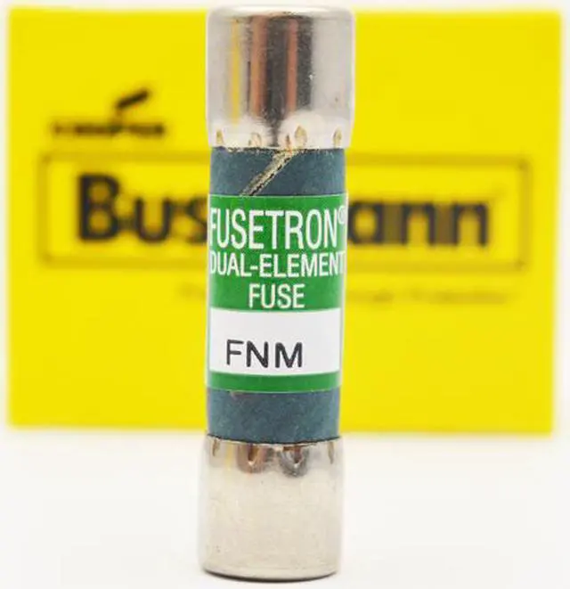Alt view image 4 of 4 - Bussmann FNM-2/10 (FNM-0.2) 0.2Amp Time-delay Supplemental Fuses 250Vac