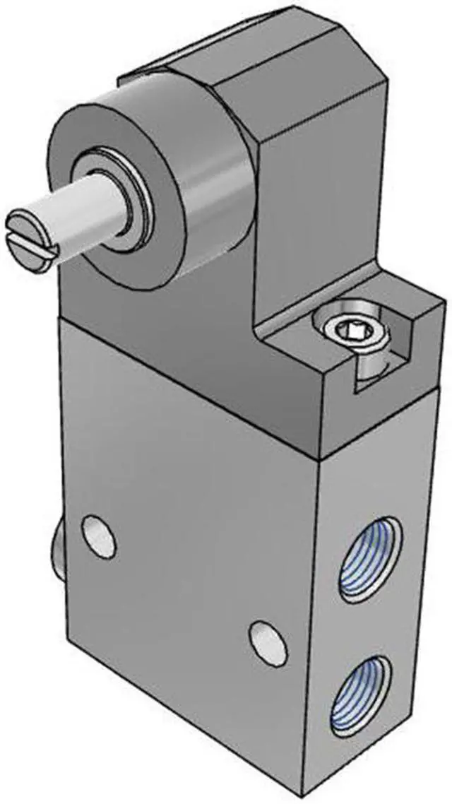 Alt view image 5 of 6 - FESTO RW/O-3-1/8 Swivel Lever Valve 4937 G1/8