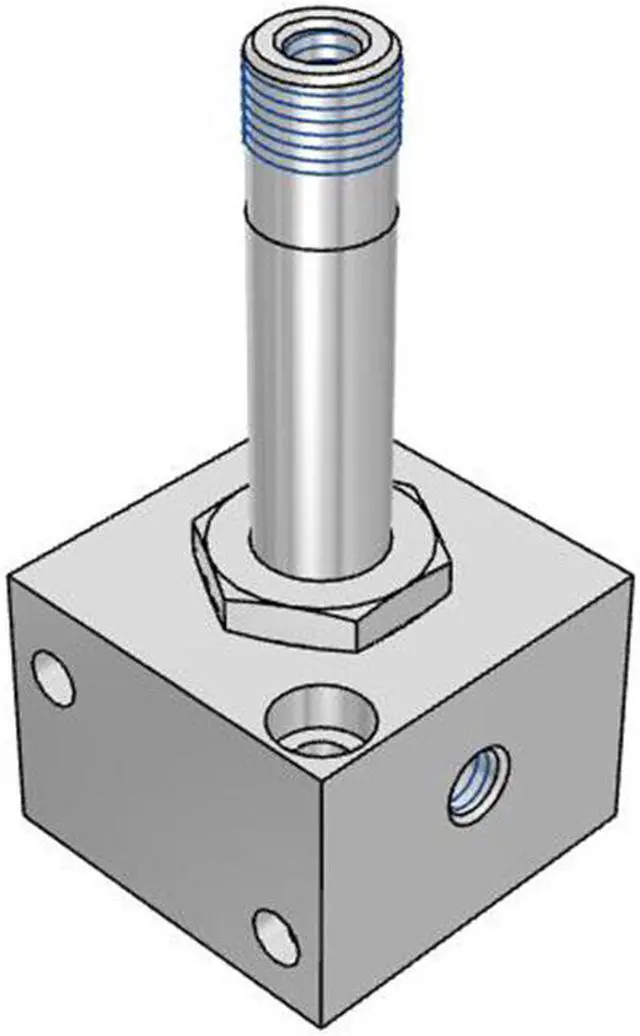 Alt view image 3 of 5 - FESTO MFH-3-M5 Solenoid Valve 4450 M5 16ms