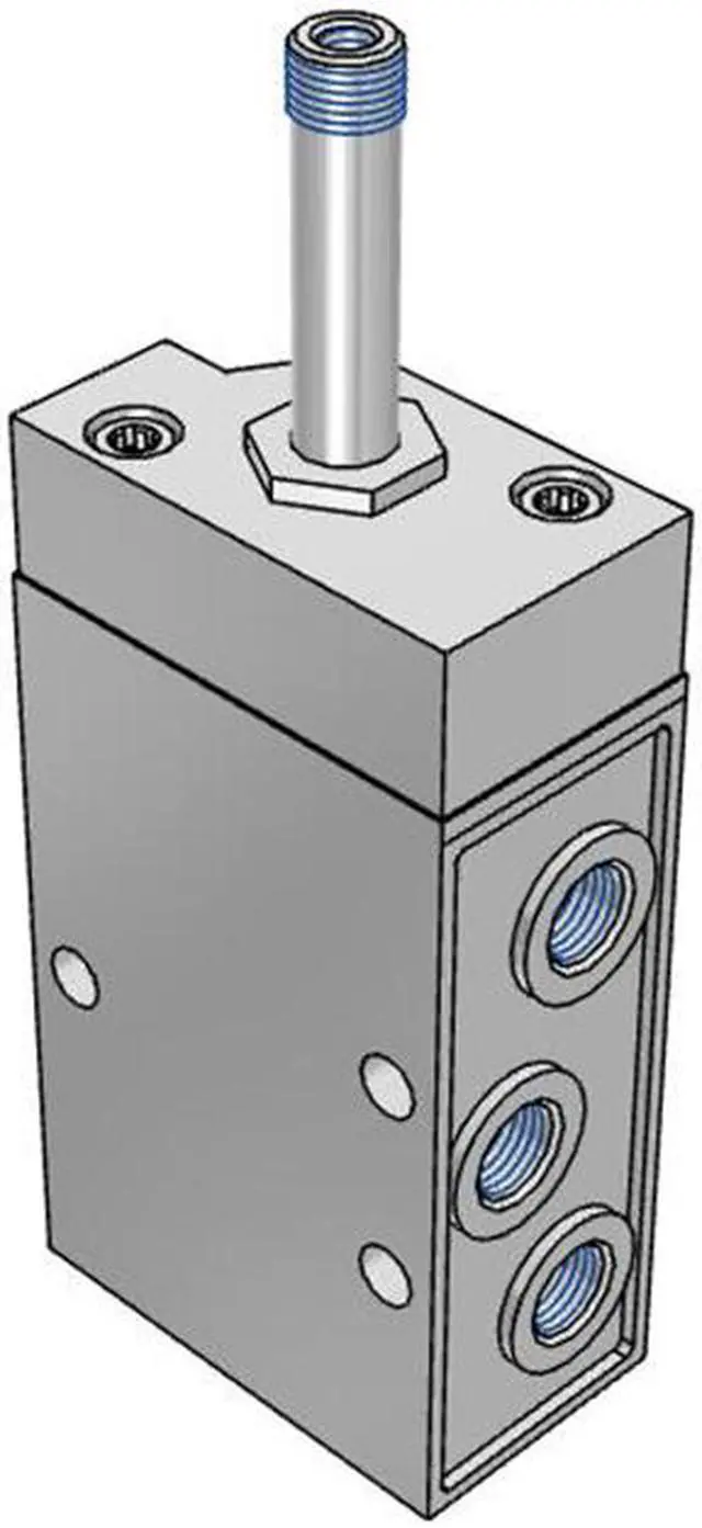 Alt view image 4 of 6 - FESTO MFH-5-1/8 Solenoid Valve 9982 Width 26 mm